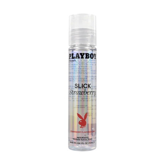 "Playboy Pleasure Slick Strawberry Flavored Lubricant 1 Oz PB-LQ-2208-2"