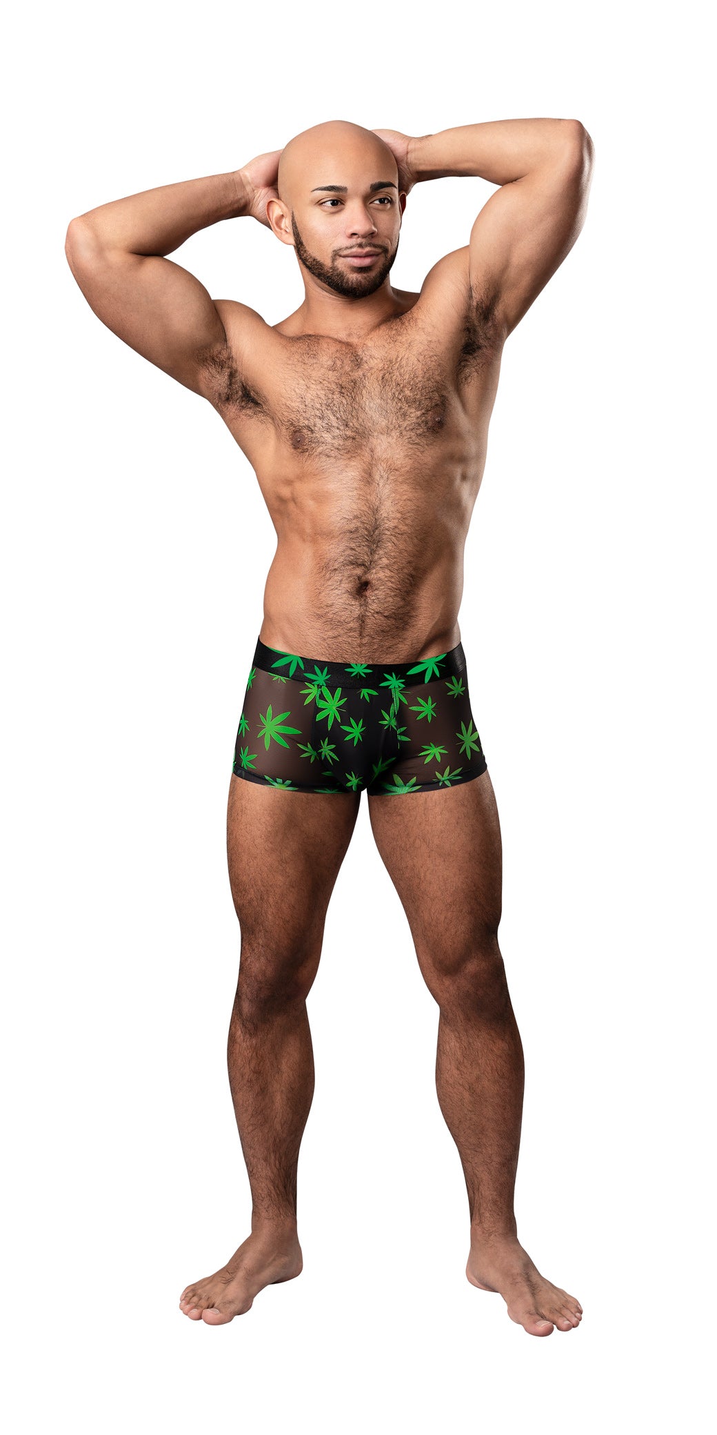 "Hazy Dayz - Pouch Short - Medium - Pot Leaf MP-145294PLMD"