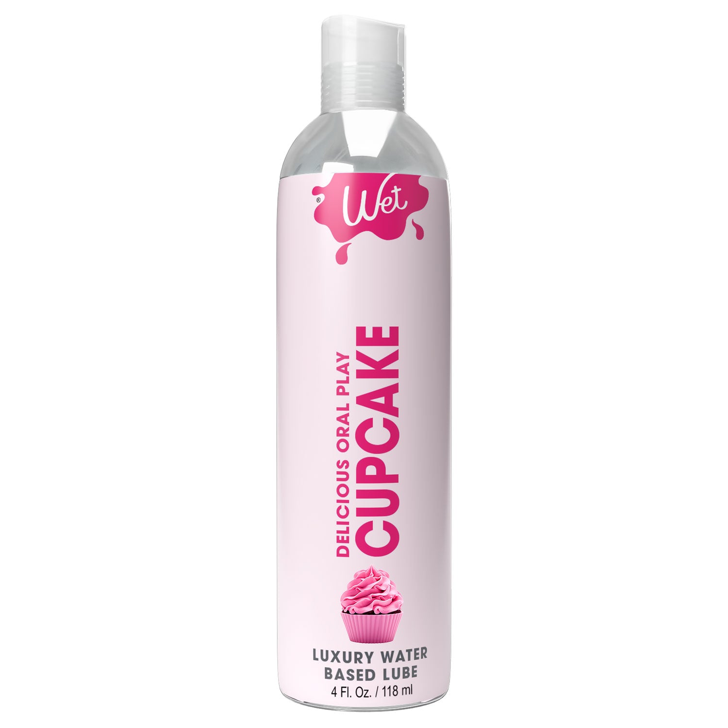"Wet Delicious Oral Play - Cupcake - Waterbased Flavored Lube 4 Oz WT21579"