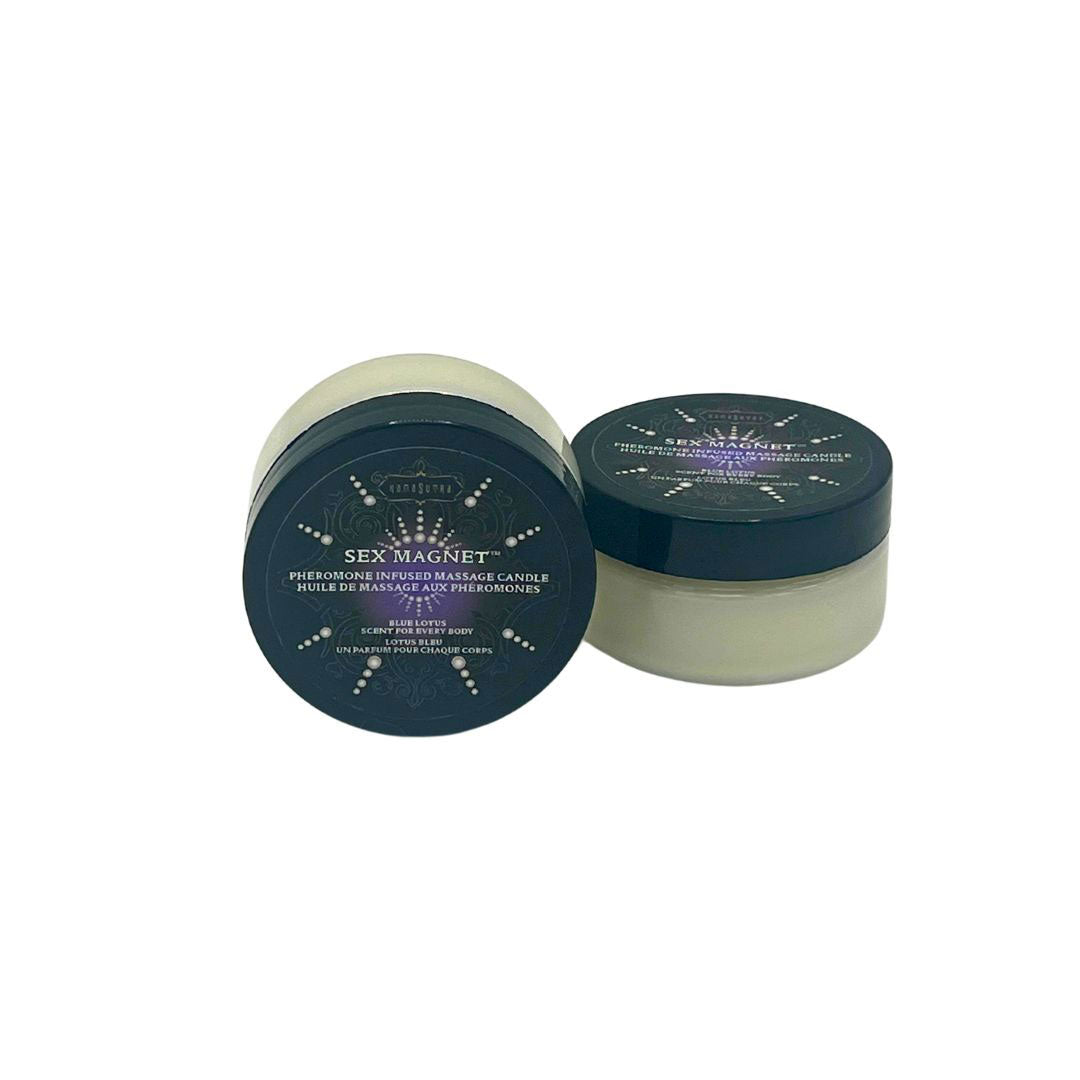 Sex Magnet Blue Lotus Pheromone Massage Candle KS12068