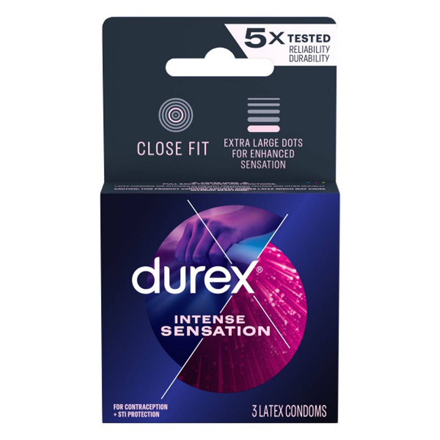 Durex Intense Sensation - 3 Pack PM9658