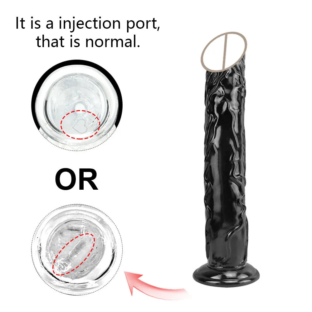 Realistic Dildo w/suction cup