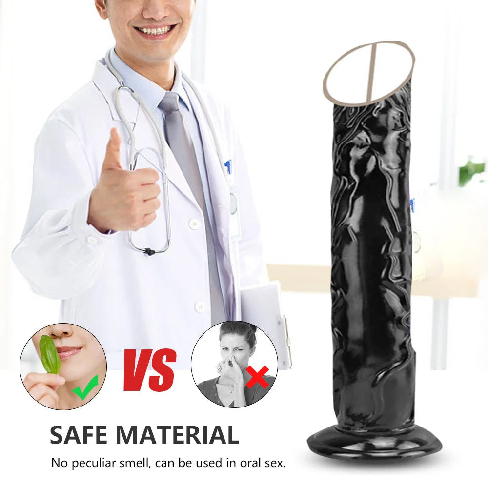 Realistic Dildo w/suction cup