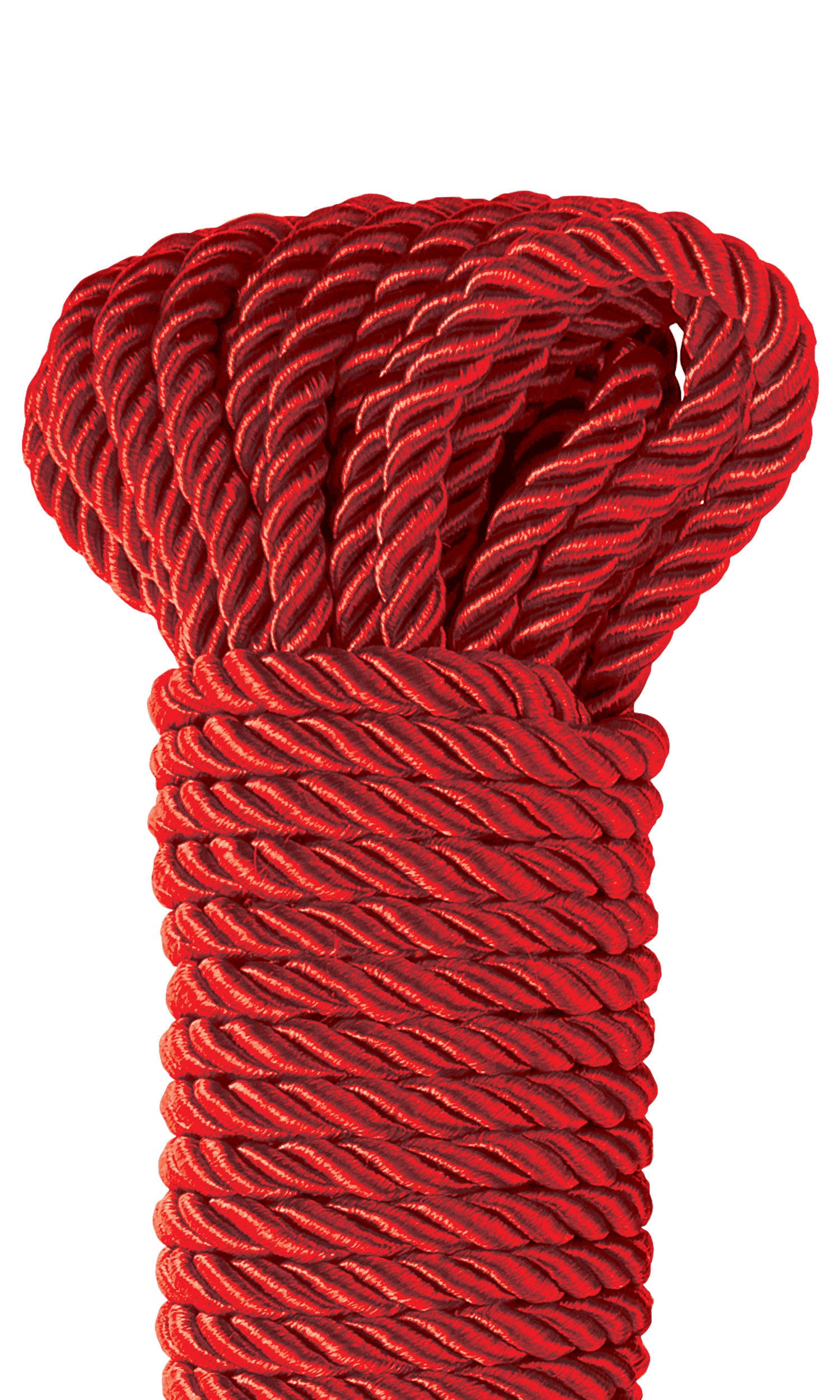 Fetish Fantasy Series Deluxe Silky Rope - Red PD3865-15