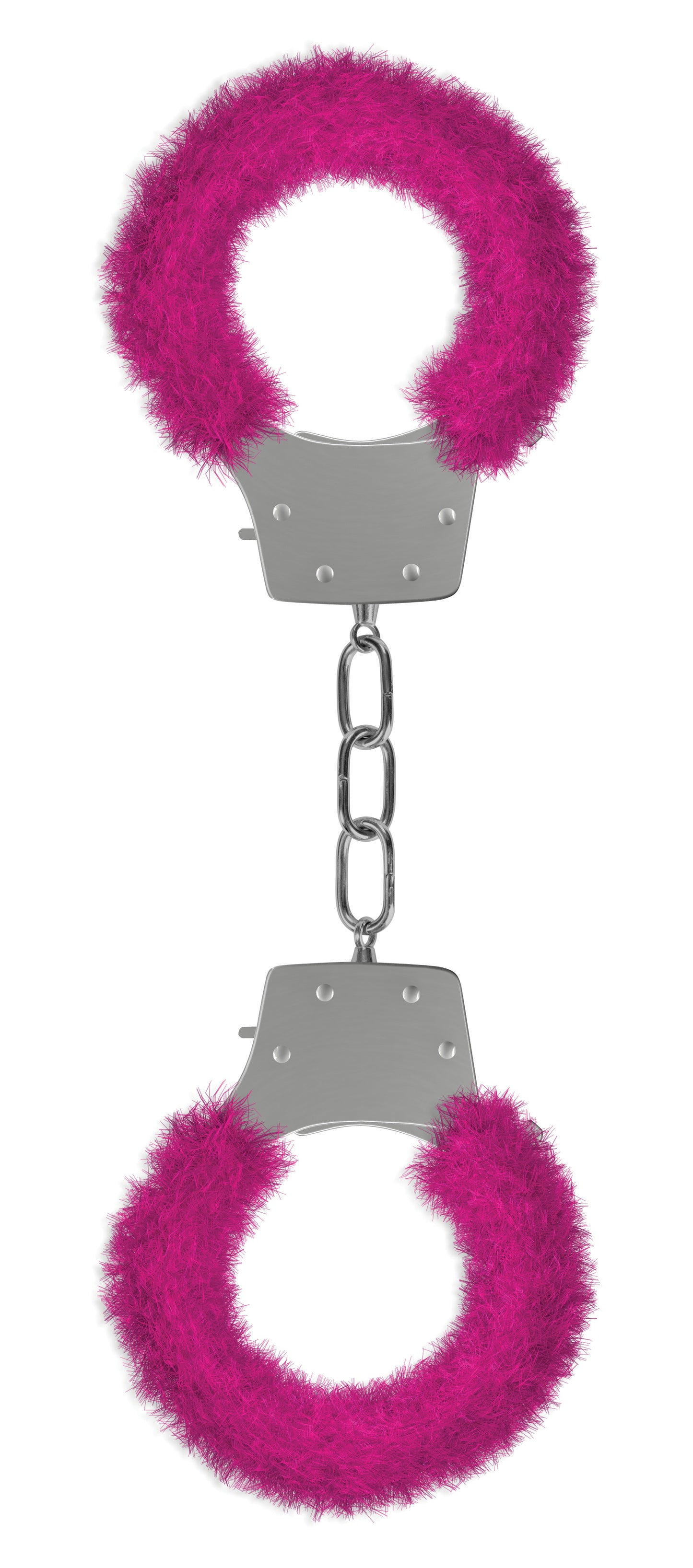 Pleasure Furry Handcuffs - Pink OU-OU004PNK