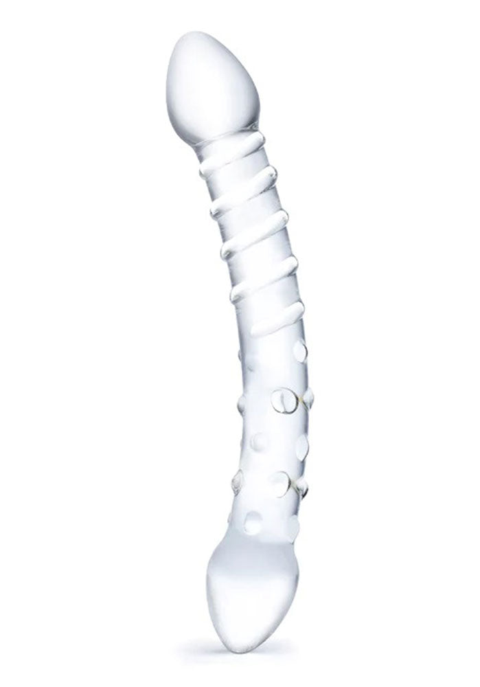 Double Trouble Glass Dildo GLAS-16